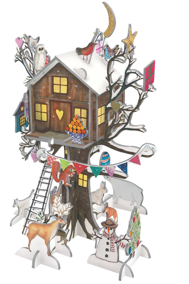 Christmas Treehouse 3D Advent Calendar