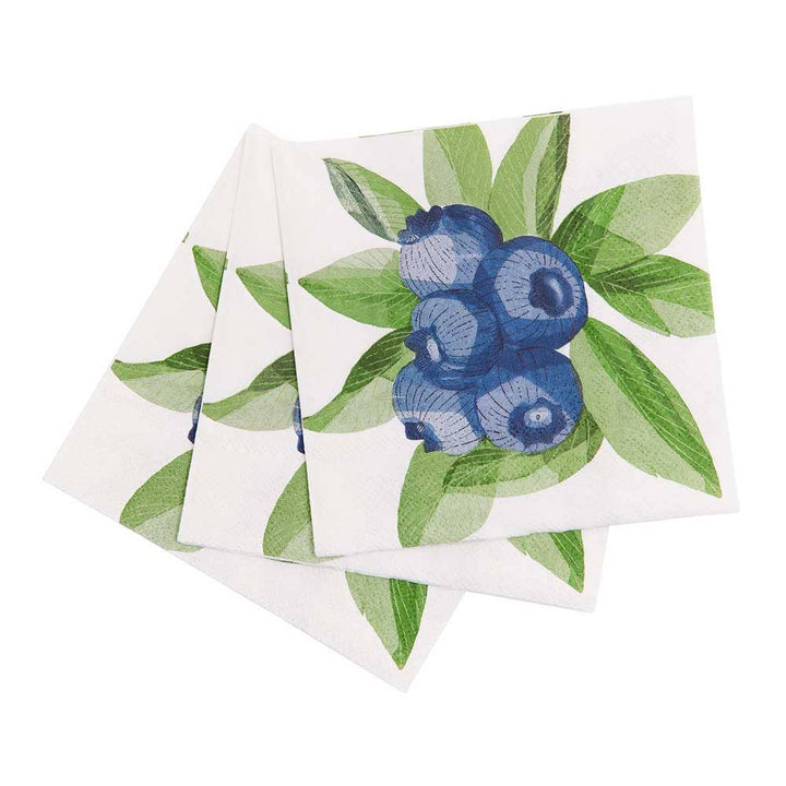 Blueberry Bunch Paper Napkins