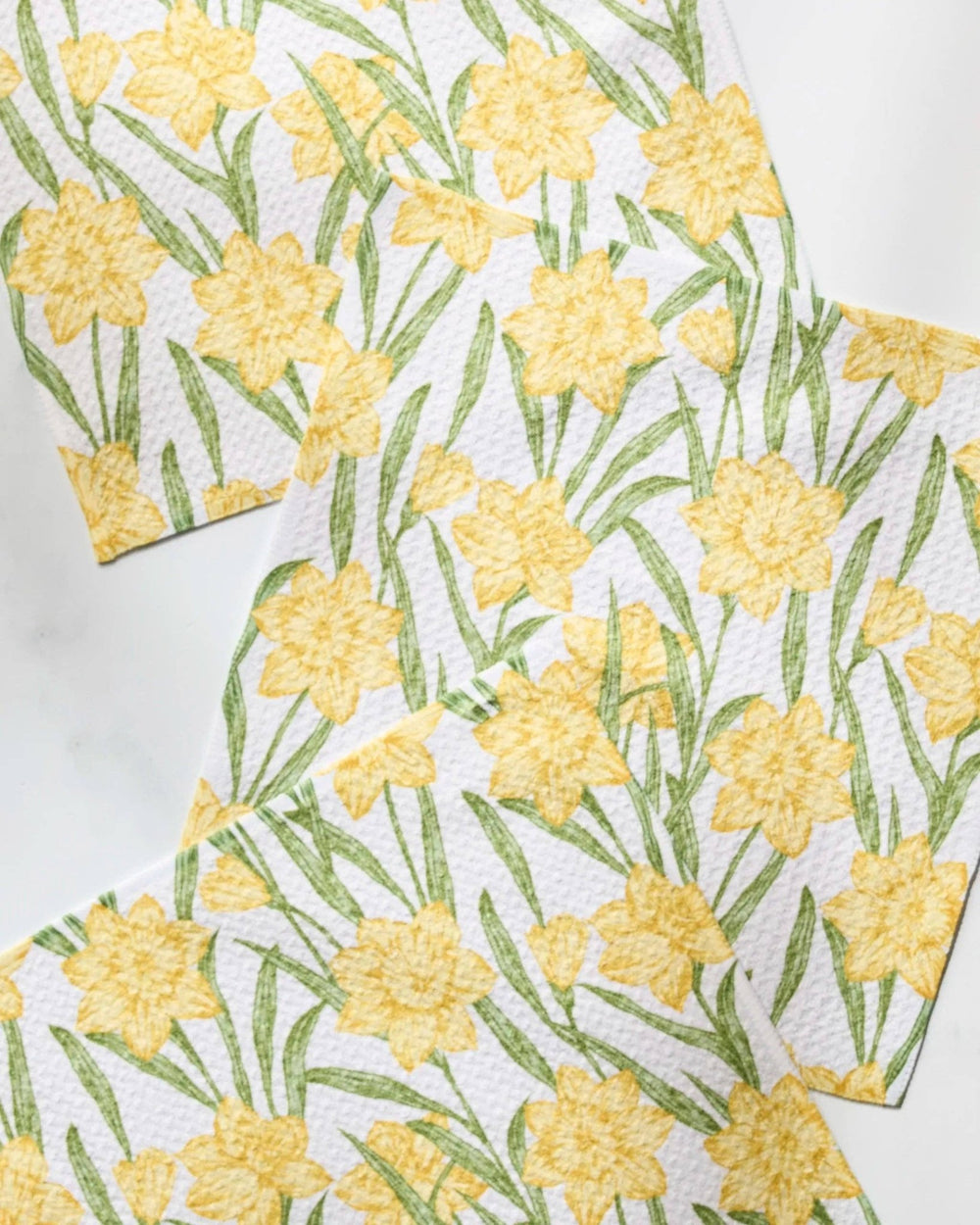 Daffodil Darling Dishcloth Set - Merry PigletsGeometry