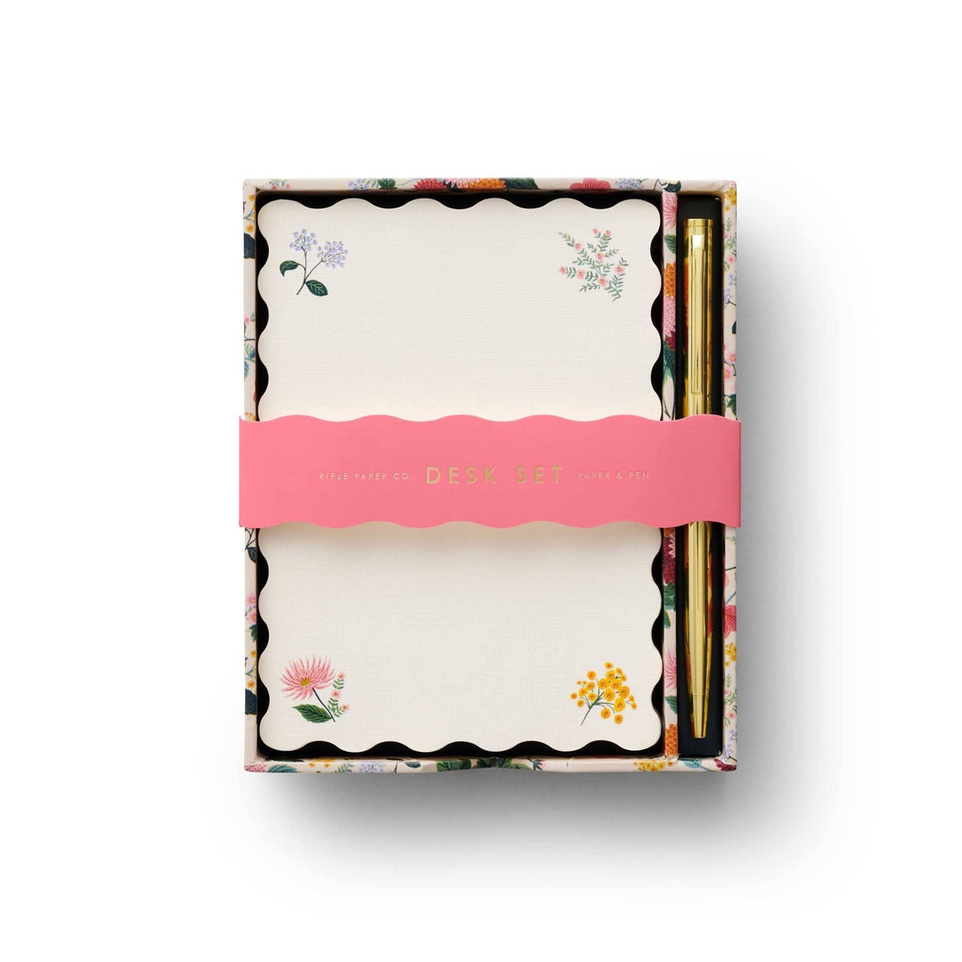 Dahlia Note Writing Set - Merry PigletsRifle Paper Co.