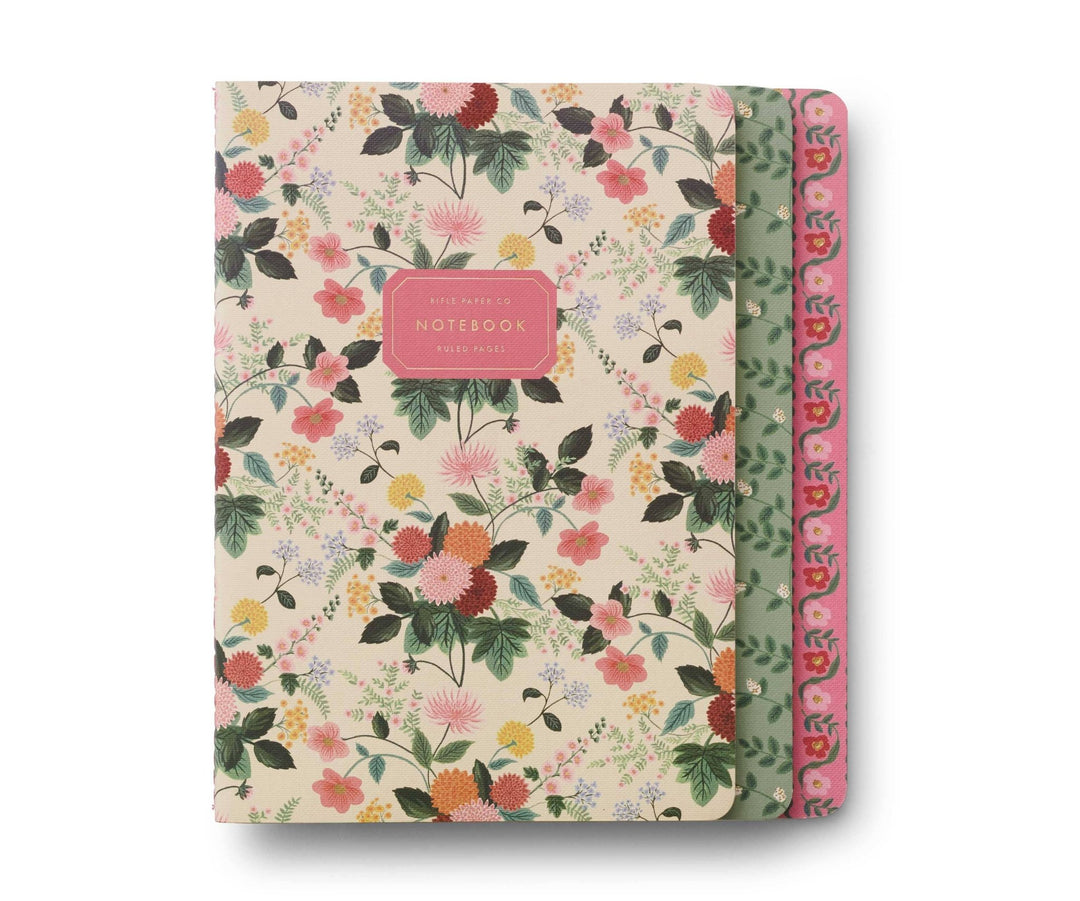 Dahlia Notebook Set - Merry PigletsRifle Paper Co.