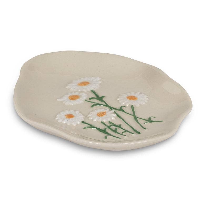Daisy Flower Dish - Merry PigletsAbbott
