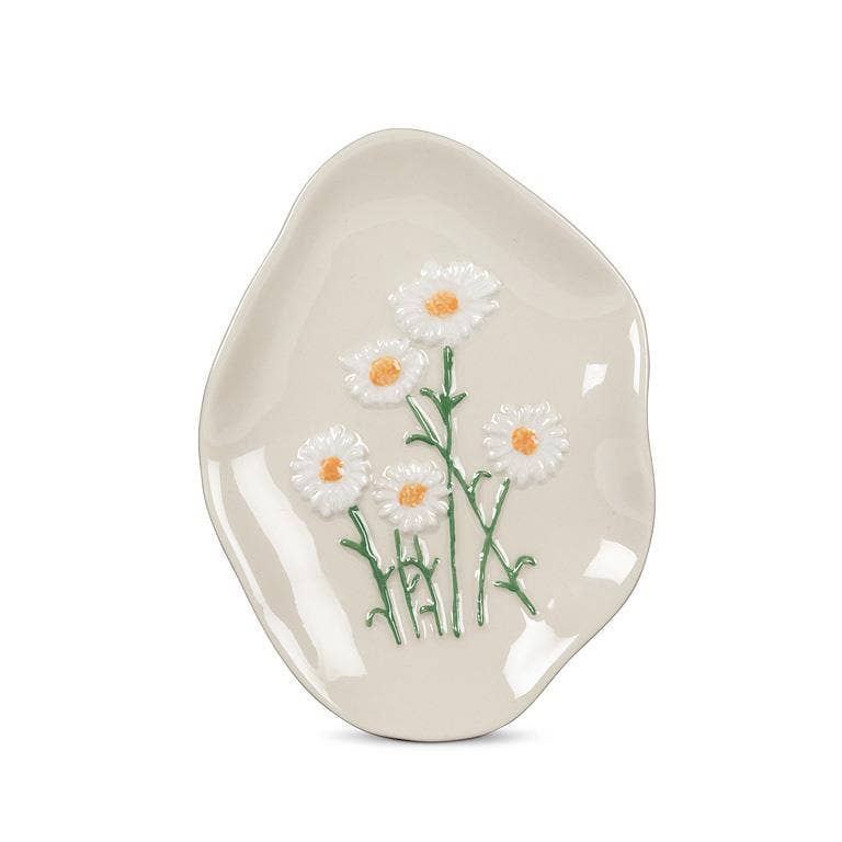 Daisy Flower Dish - Merry PigletsAbbott