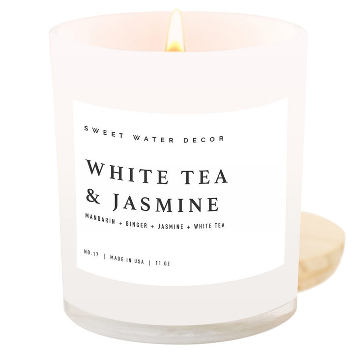 White Tea and Jasmine Soy Candle