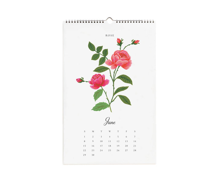 2025 Say It With Flowers Wall Calendar