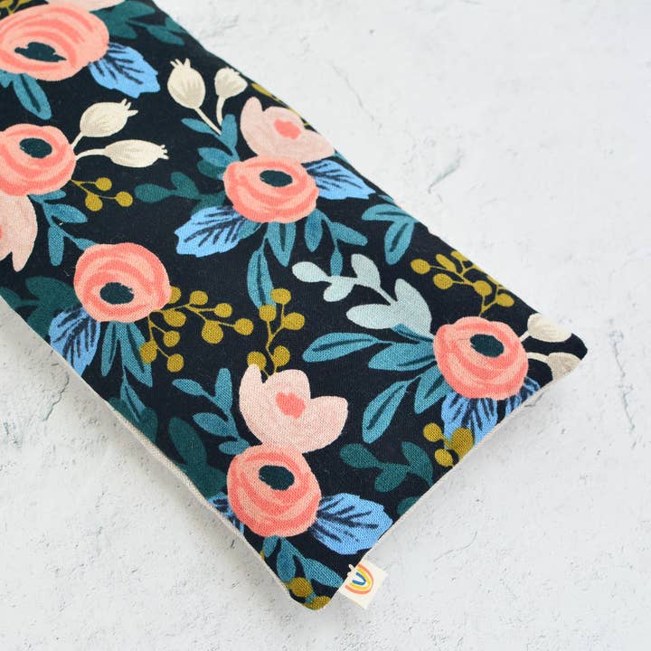 Lavender Eye Pillow: Rosa Floral