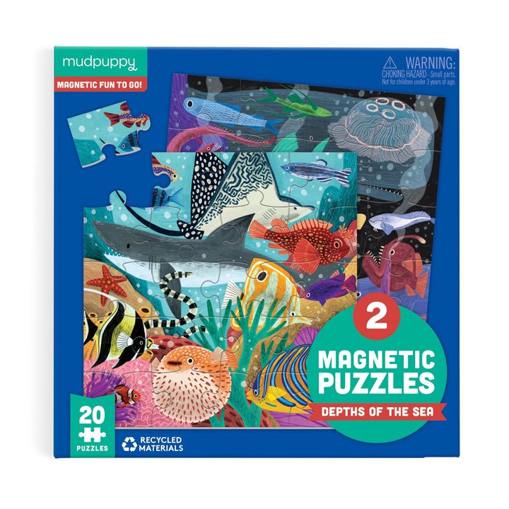 Depths of the Sea Magnetic Puzzle - Merry PigletsMudpuppy
