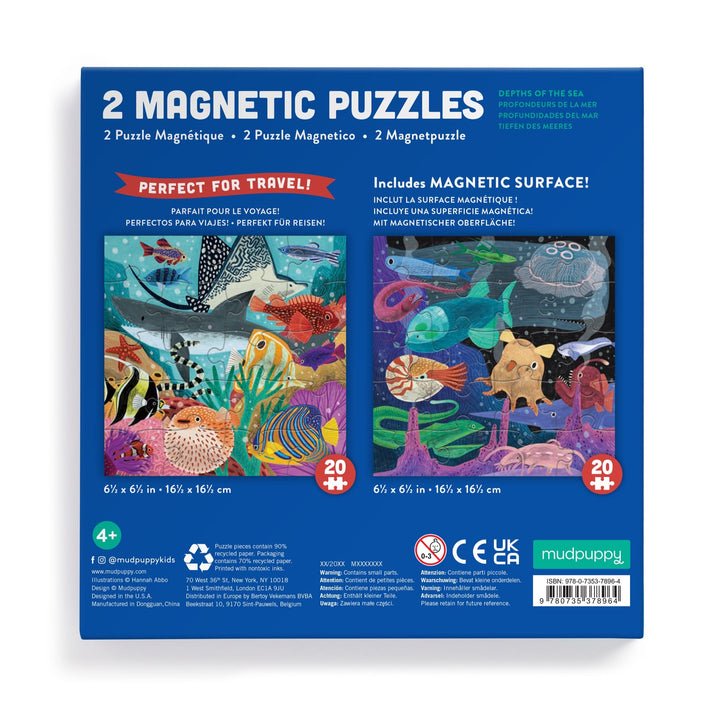 Depths of the Sea Magnetic Puzzle - Merry PigletsMudpuppy