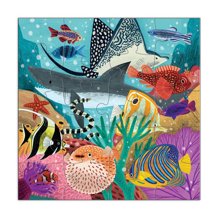 Depths of the Sea Magnetic Puzzle - Merry PigletsMudpuppy
