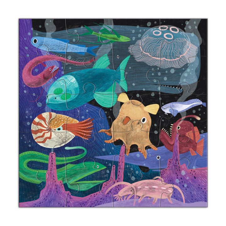 Depths of the Sea Magnetic Puzzle - Merry PigletsMudpuppy