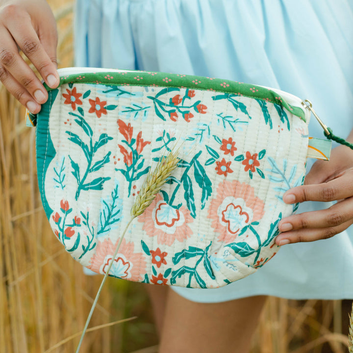 Willa Quilted Zipper Pouch