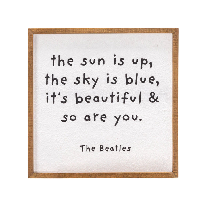 The Sun is Up Beatles Wall Decor - Merry Piglets