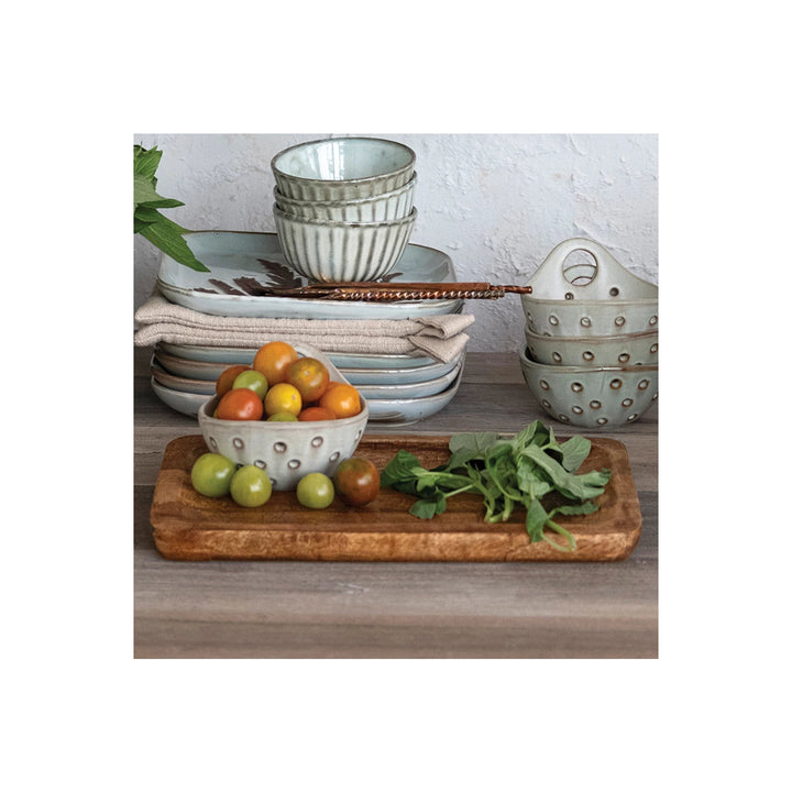 Botanical Wood Tray - Merry Piglets