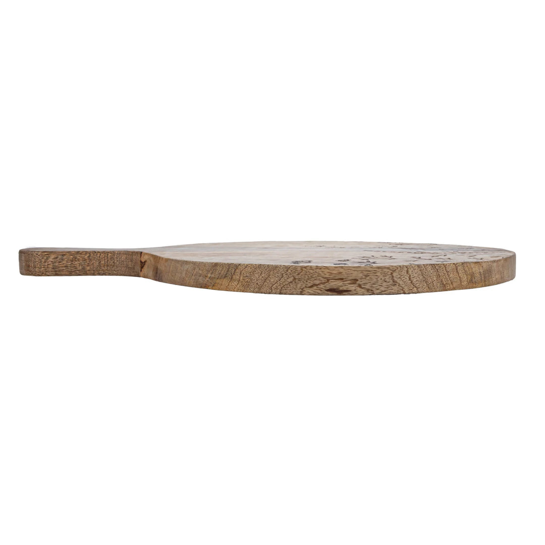 Botanical Wood Cheese Board