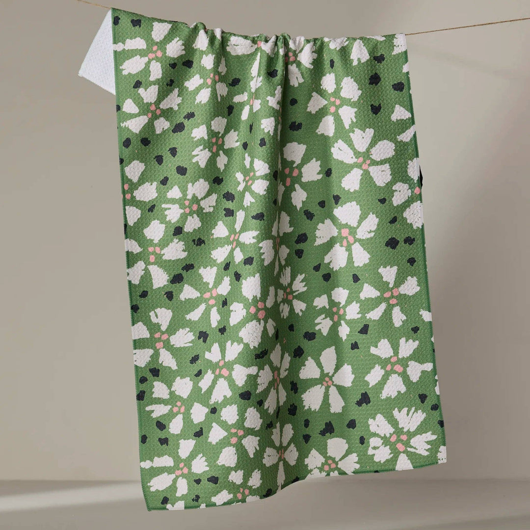 Aster Geometry Tea Towel