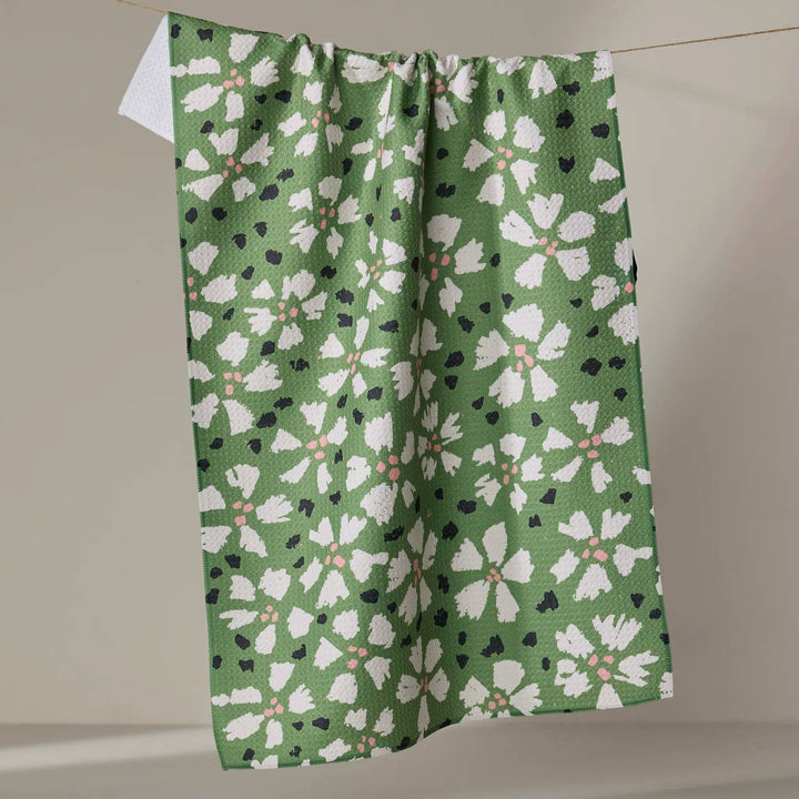 Aster Geometry Tea Towel