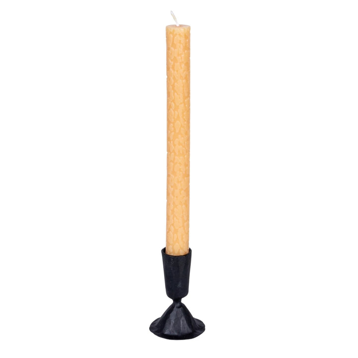 Black Cast Iron Taper Holder