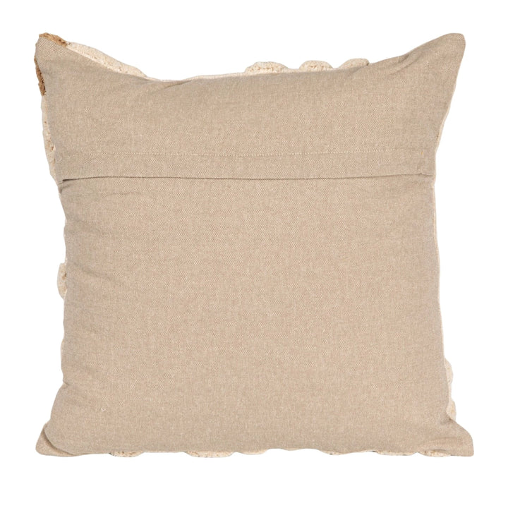Tufted Flowers Pillow