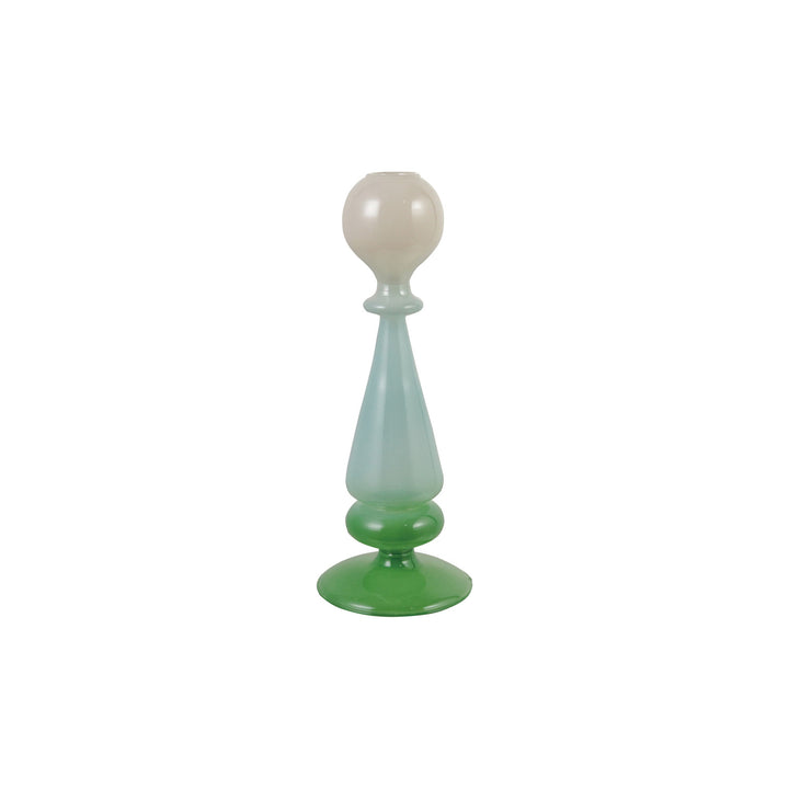Glass Two-Tone Taper Holder