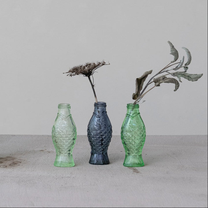 Mini Fish Glass Vase