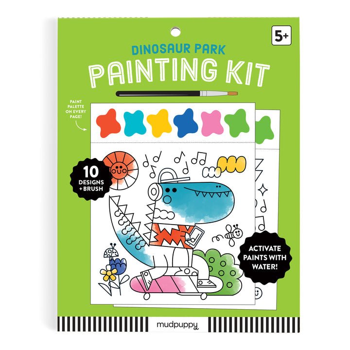 Dinosaur Park Painting Kit - Merry PigletsMudpuppy