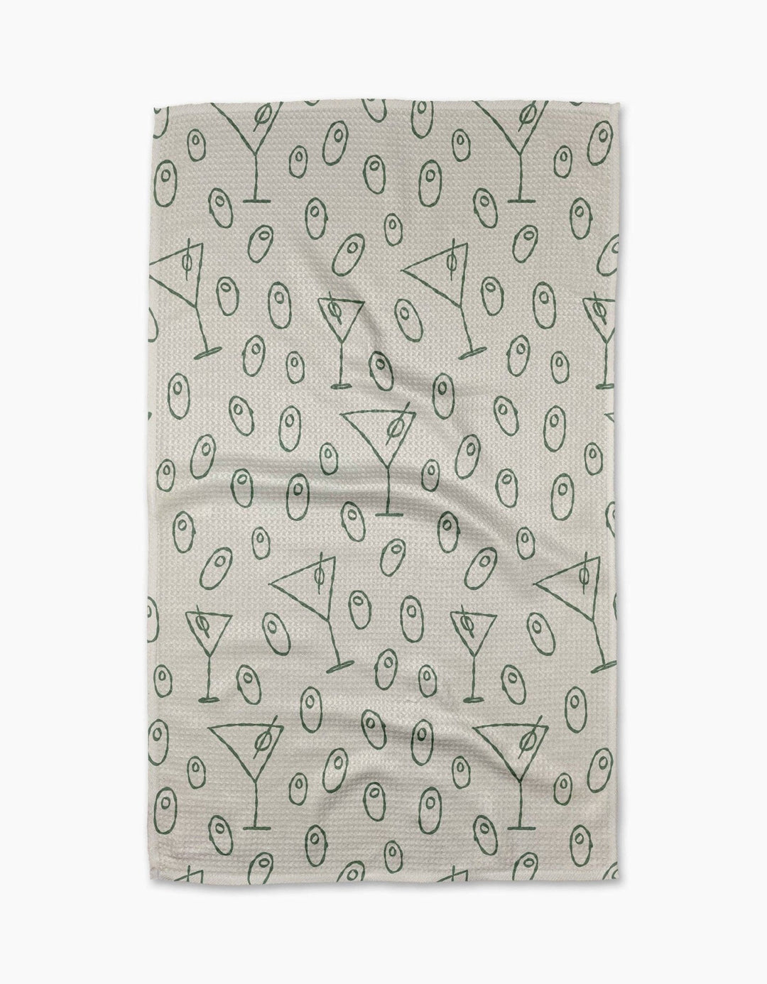 Dirty Martini Tea Towel - Merry PigletsGeometry