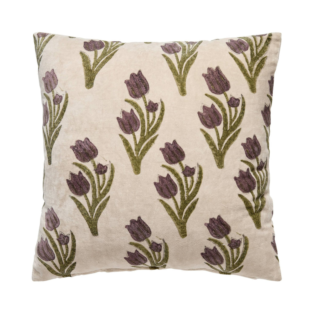 Ditsy Floral Printed Pillow - Merry PigletsPeking Handicraft