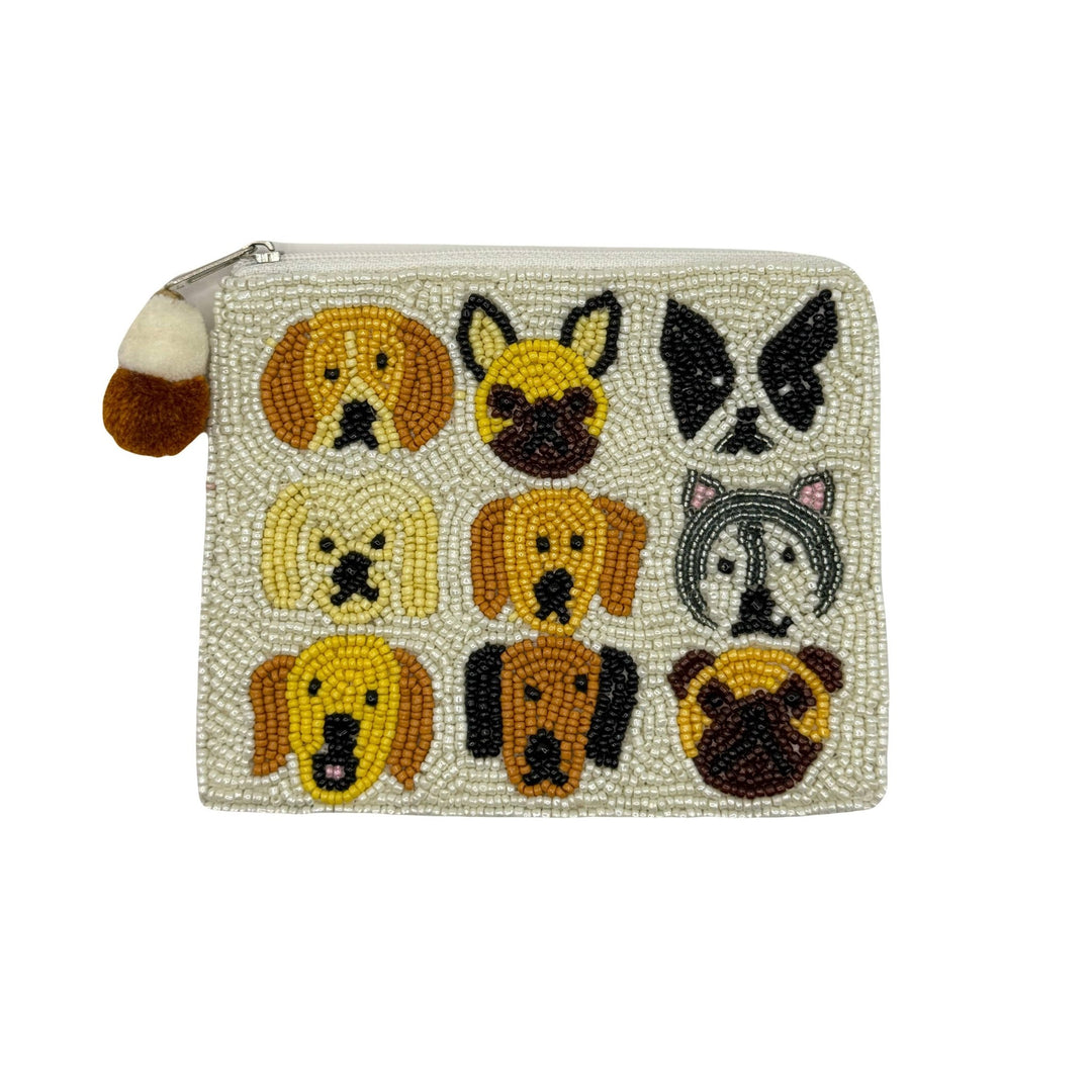 Dog Beaded Coin Purse - Merry PigletsPizzazz, Inc.