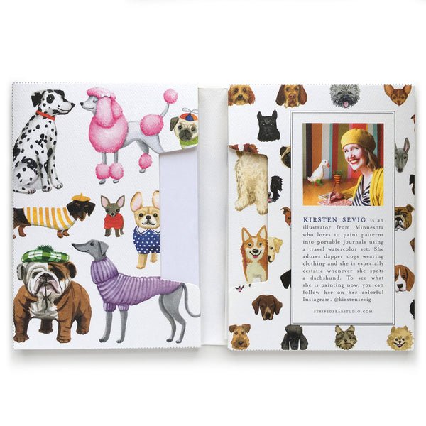 Dog Lover Notecards - Merry PigletsSkandisk