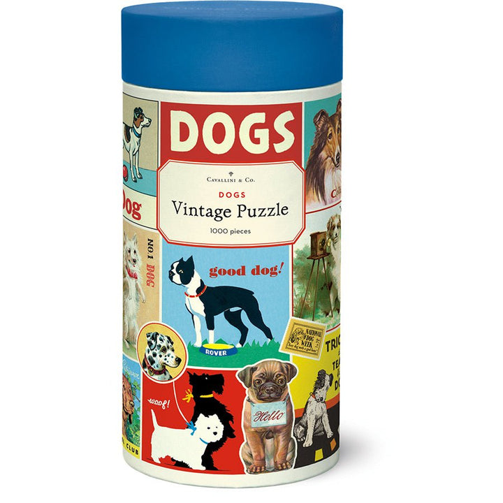Dogs 1000 Piece Puzzle - Merry PigletsCavallini Papers & Co.