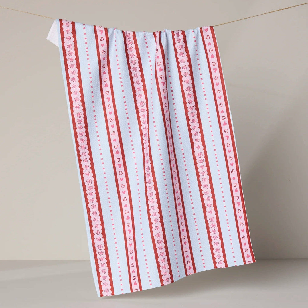 Dreaming of You Tea Towel - Merry PigletsGeometry