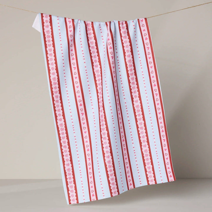 Dreaming of You Tea Towel - Merry PigletsGeometry