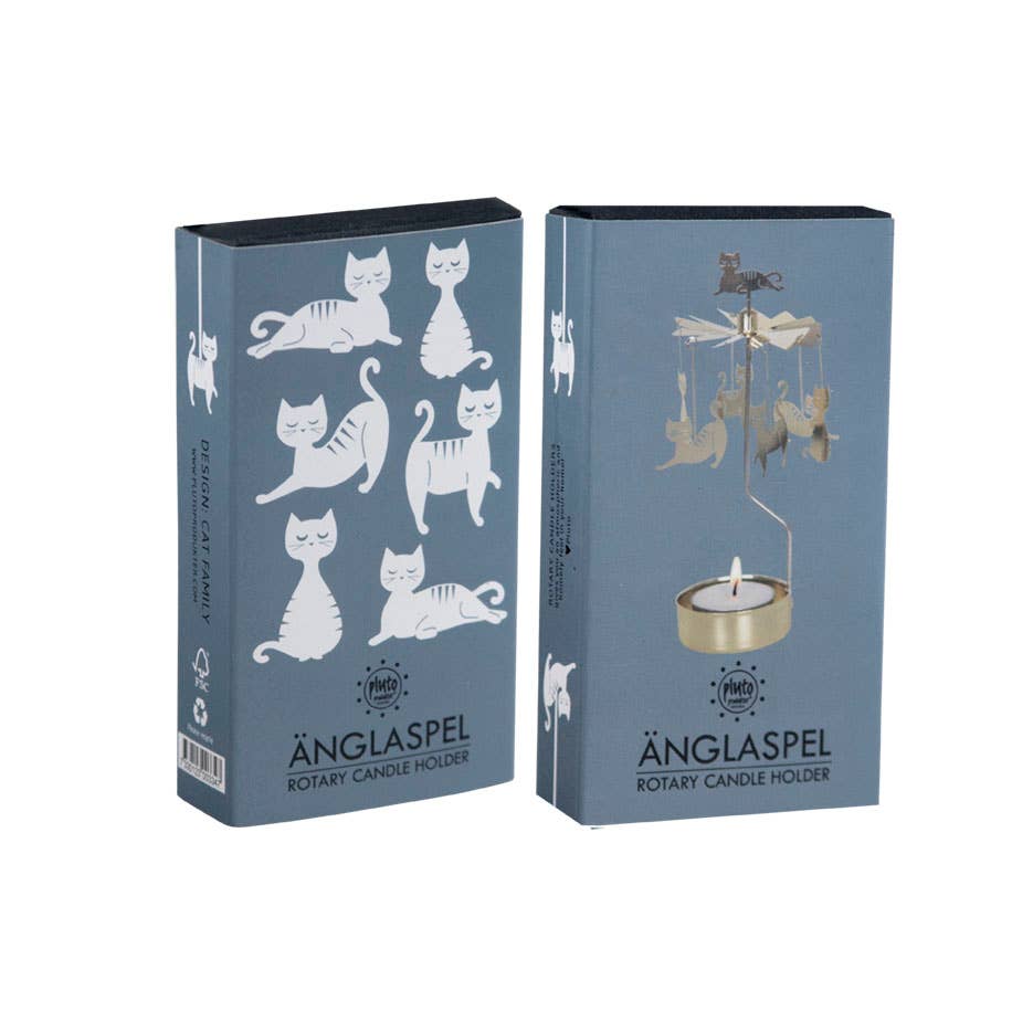 Cat Family Angel Chime