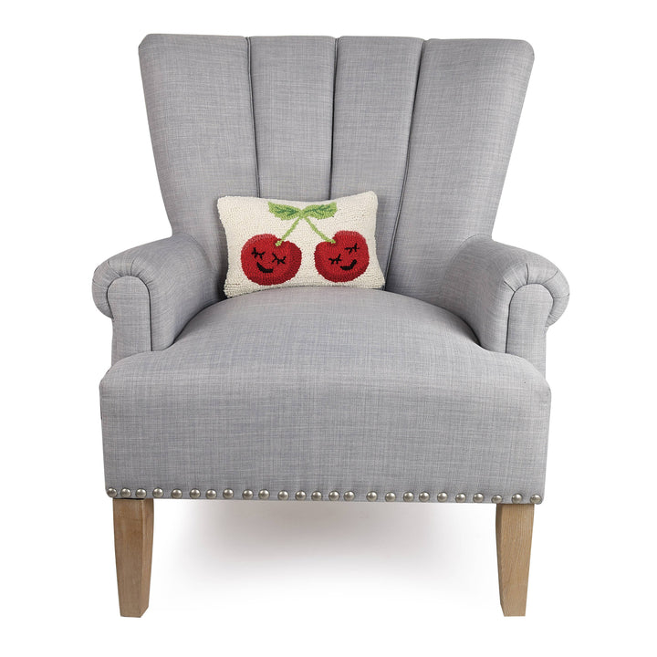 Cherries Wool Pillow