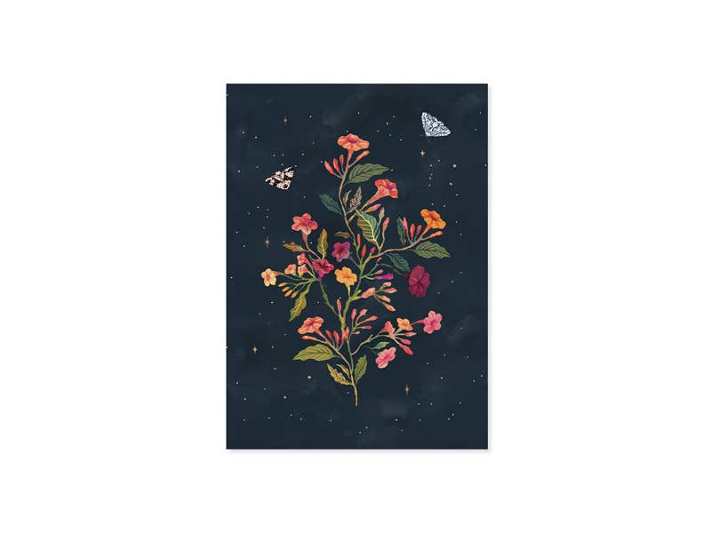 Night Garden Sympathy Pop-Up Greeting Card