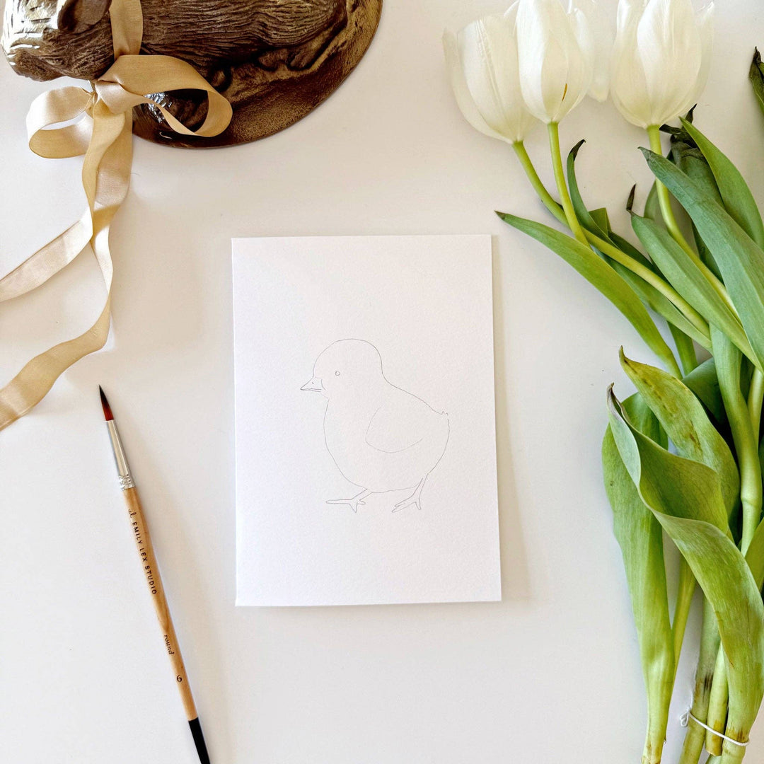 Easter Paintable Notecards