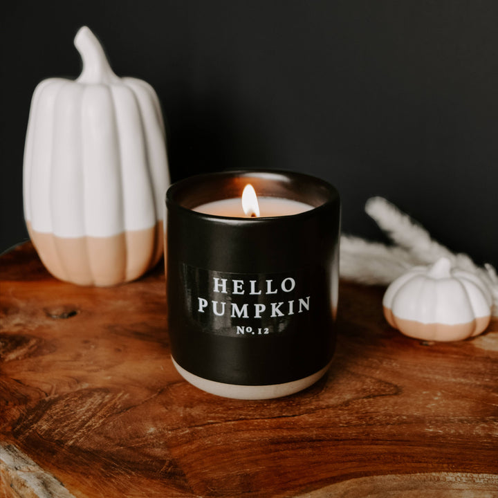 Hello Pumpkin Soy Candle - Merry Piglets