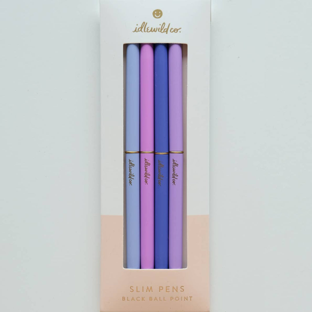 Spectrum Violets Slim Pens Set of Four