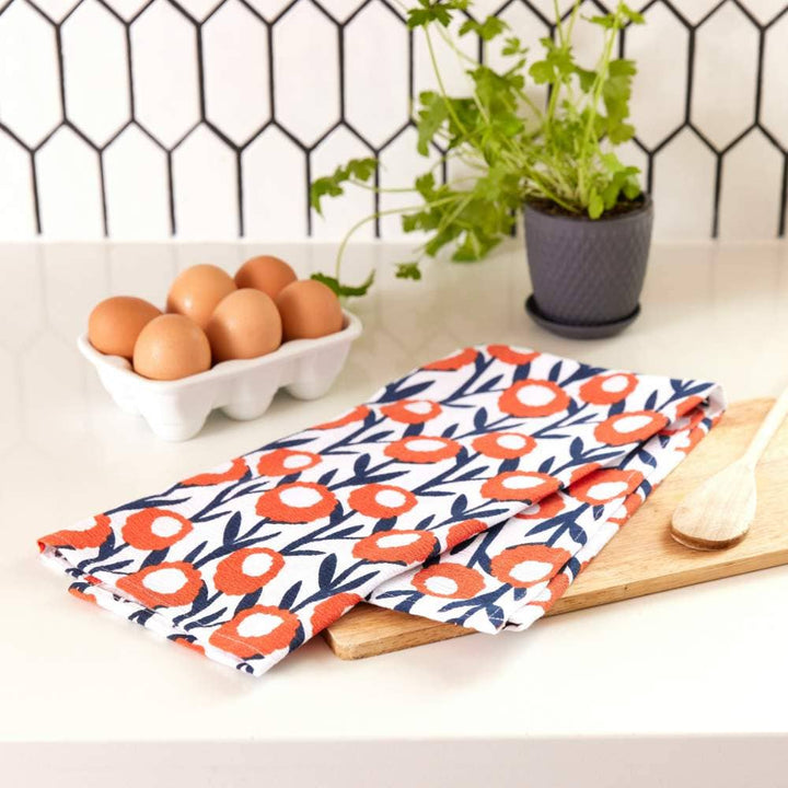 Field of Flowers Cotton Kitchen Towel Set