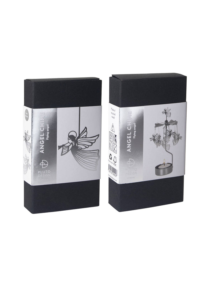 Silver Flying Angel Angel Chime