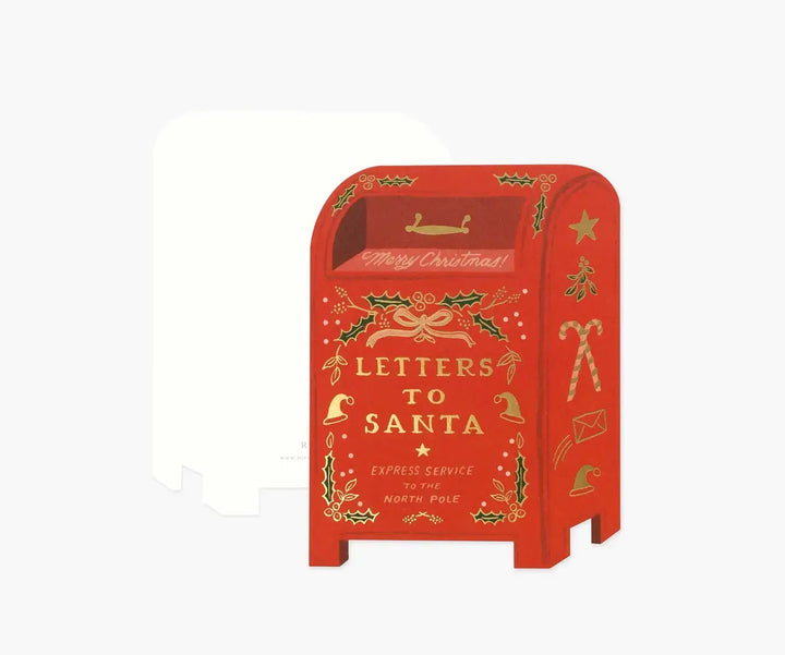 Letters to Santa Greeting Card