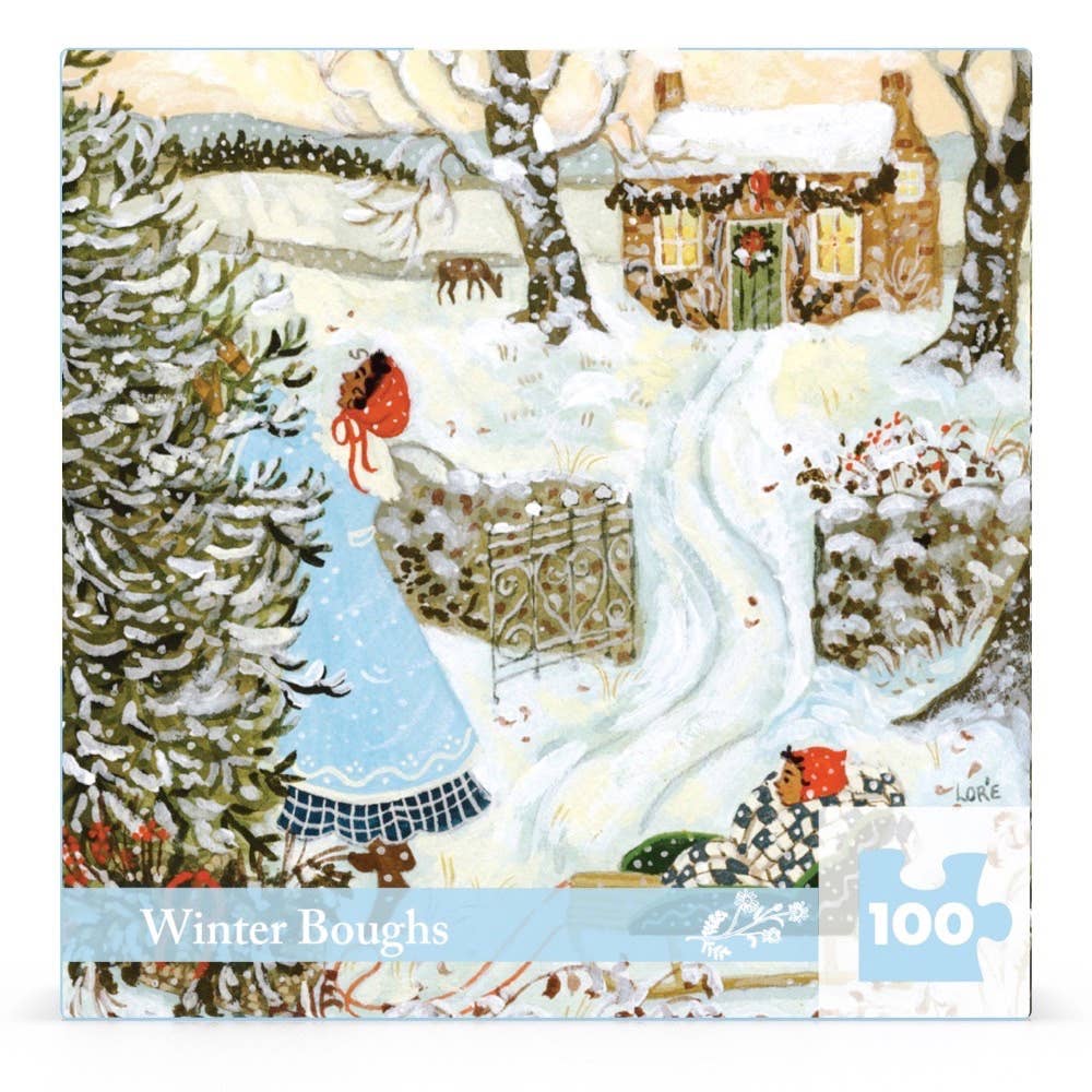 Winter Boughs Mini 100 Piece Mini Puzzle