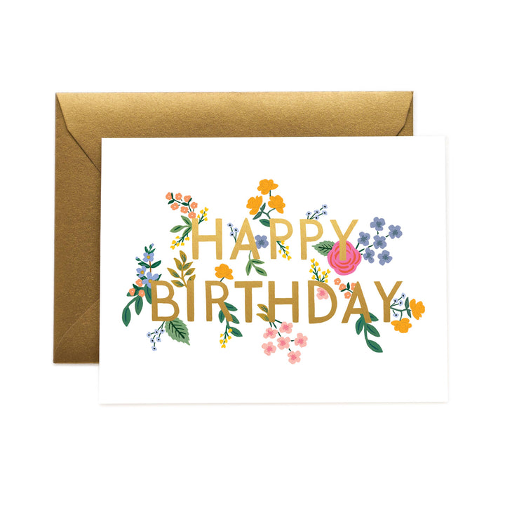 Wildwood Birthday Greeting Card