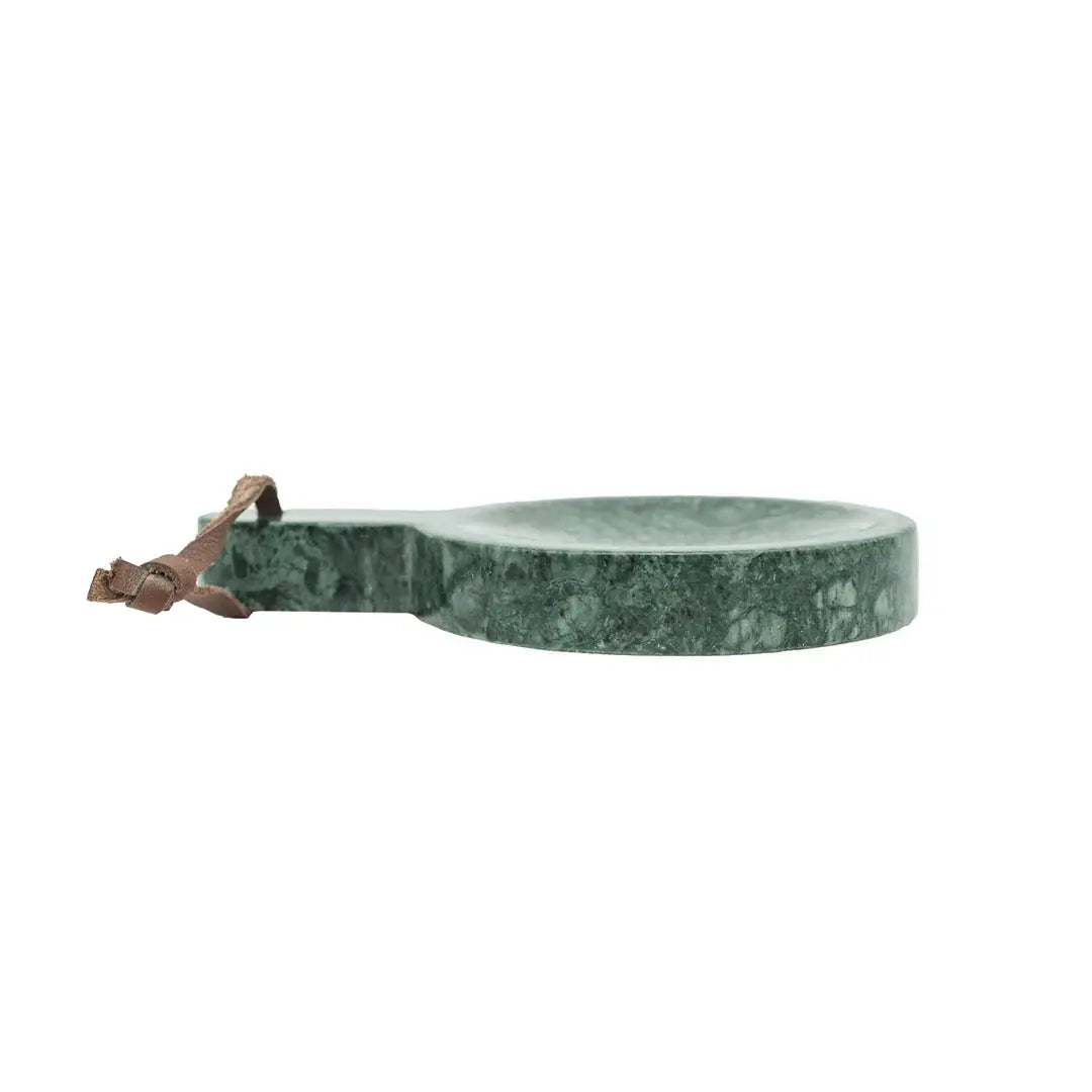 Cillian Dark Green Marble Spoon Rest - Thumbnail 3