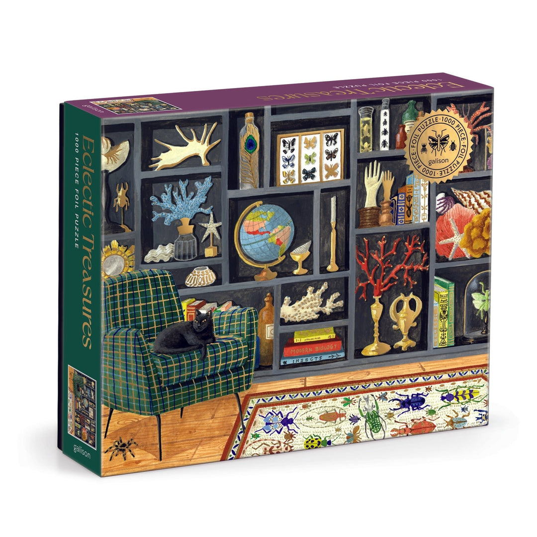 Eclectic Treasures 1000 Piece Puzzle - Merry PigletsGalison
