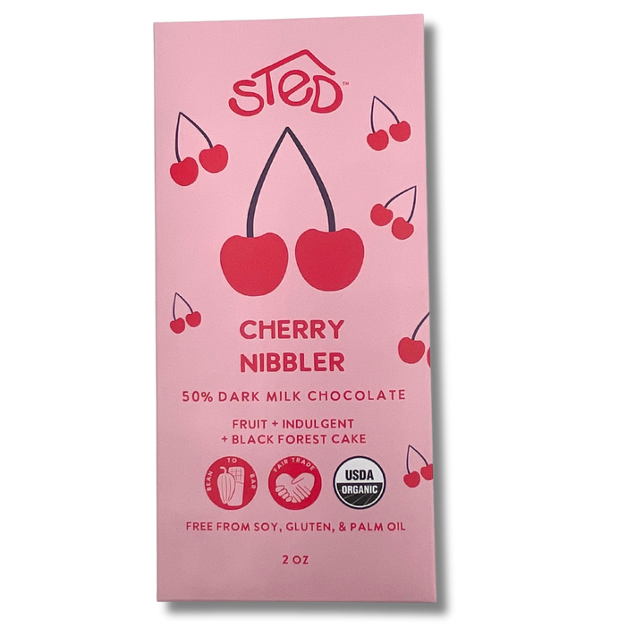 Cherry Nibbler Chocolate Bar