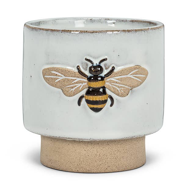 Embossed Bee Planter - Merry PigletsAbbott