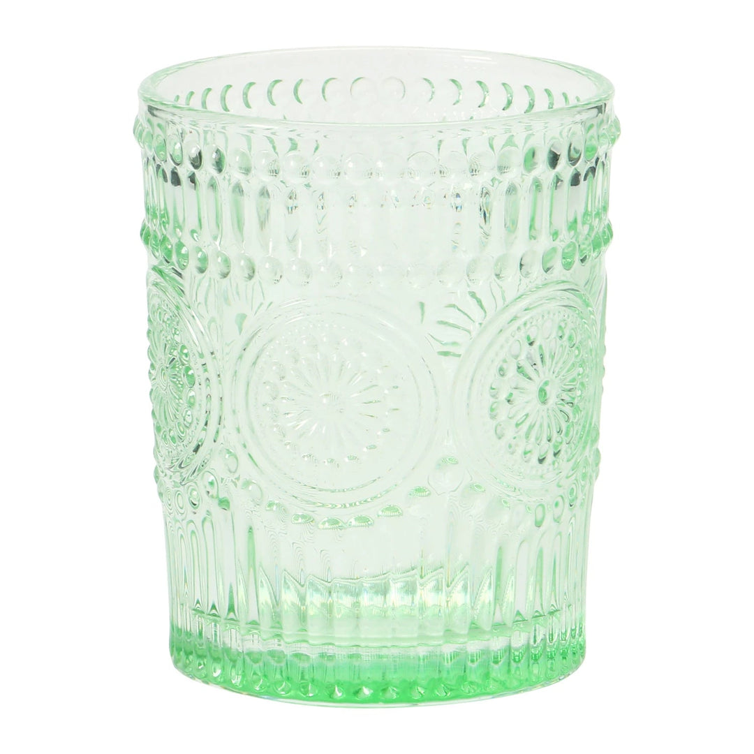 Embossed Drinking Glass - Merry PigletsCreative Co - Op