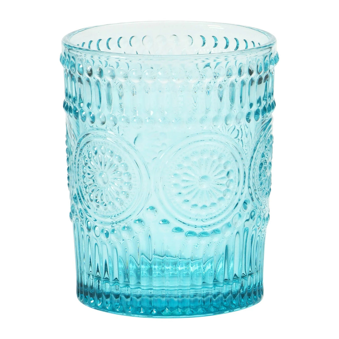 Embossed Drinking Glass - Merry PigletsCreative Co - Op