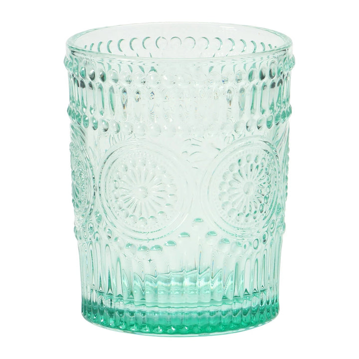 Embossed Drinking Glass - Merry PigletsCreative Co - Op